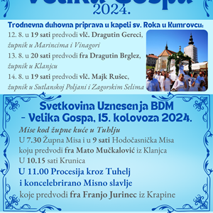 Rokovska nedjelja u kapeli sv. Roka u Kumrovcu